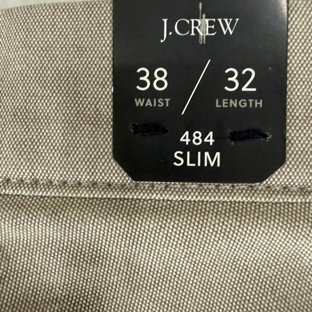 J. Crew Men's Light Tan Chinos